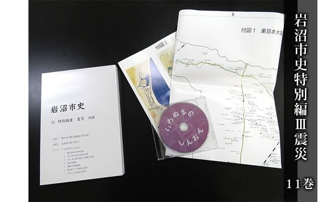 岩沼市史 第11巻特別編3 震災 本 東日本大震災