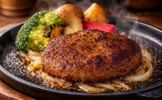 【期間限定】みんな大好き　ハンバーグ定期便【ZZ63W】（滋賀県　近江八幡市）
