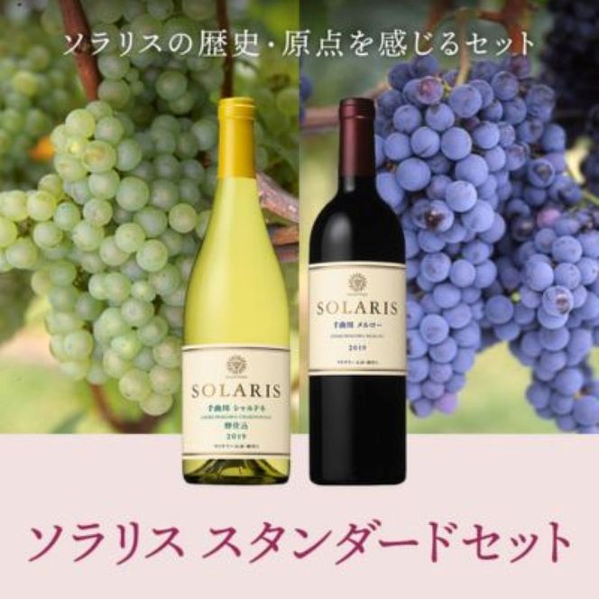 ワイン 信州ワイン 赤 白 ソラリス スタンダードセット ワインセット フレッシュ 果実香 ほどよい酸味 アロマ 果実味 タンニン