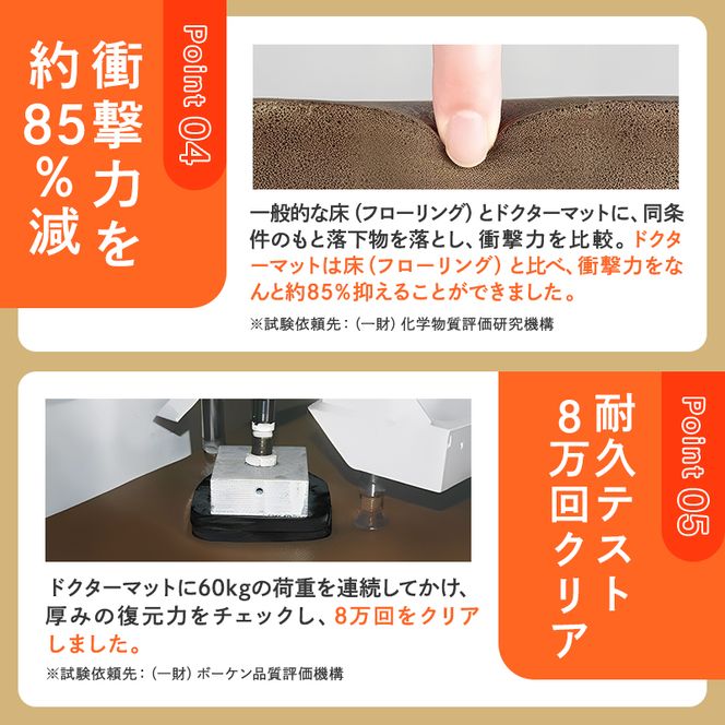 [ ドクターマット S・107cm・ルージュ ] キッチンマット 厚手 体圧分散 アサヒ軽金属
