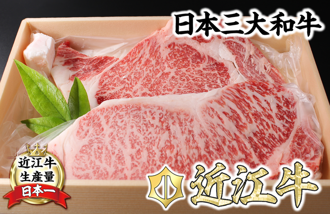 【11月発送分】極上近江牛ステーキセット【400g(200g×2枚)】【冷凍】【CB17W-11m】（滋賀県　近江八幡市）