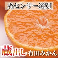 家庭用 蔵出しみかん 2.5kg+250g（傷み補償分）【光センサー選果】