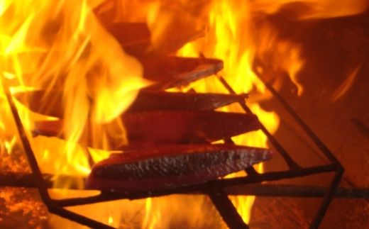 松葉焼き かつおたたき（2本セット）/ カツオ 鰹 高知かつおタタキ 【有限会社　浜吉ヤ】 [BQBK031]