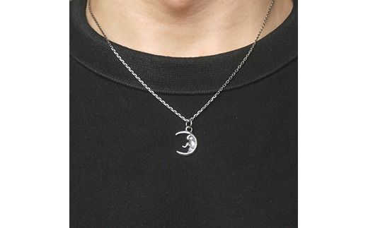 small moon pendant