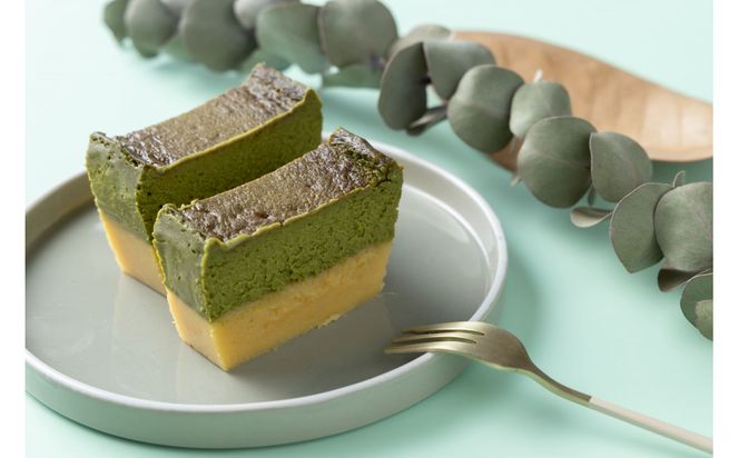 熟成蜜芋チーズケーキ　出雲抹茶 322032_DB007