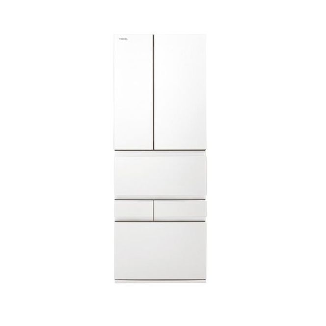東芝 冷蔵庫【標準設置費込み】 643L 6ドア 両開き 冷凍冷蔵庫 GR-A640XFS(TW) 【kw0240-0560-1】