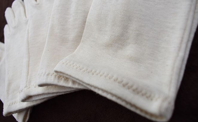 自然の肌触りオーガニックコットン手袋（3双） ファッション 子供服 キッズ ファッション小物 