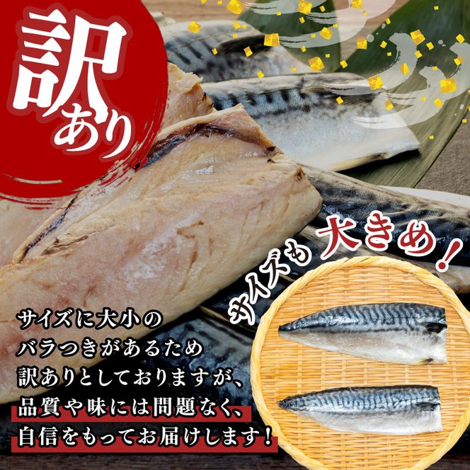 訳あり塩サバ フィレ250g