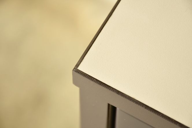 クーガ 80 フリーカウンター【完成品 レトロ モノトーン 収納家具 おしゃれ】(H062332)