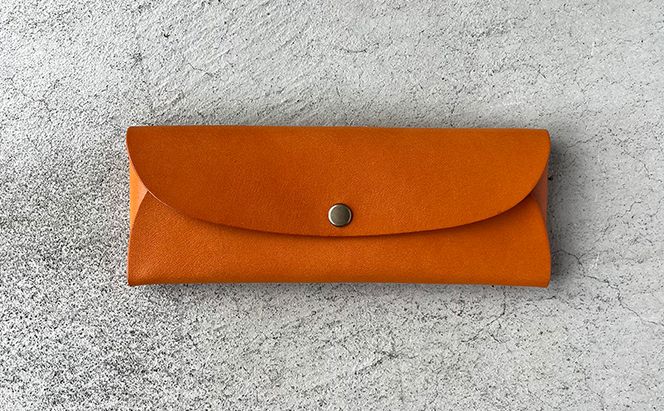 本革 ノンステッチのペンケース 栃木レザー ファッション小物 革小物 シンプル 雑貨 文房具 筆箱 手触りが良い 牛革 プレゼント ギフト 自分用 