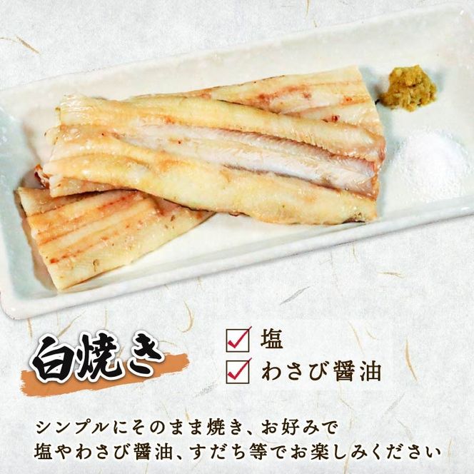 あなご開き 2～3パック(計900g) あなご 蒲焼 お吸い物 天ぷら 煮穴子 和食 海産物 味噌汁 ごはん 夕飯 おかず 大船渡 三陸 岩手県 国産 [shitabo012_1]