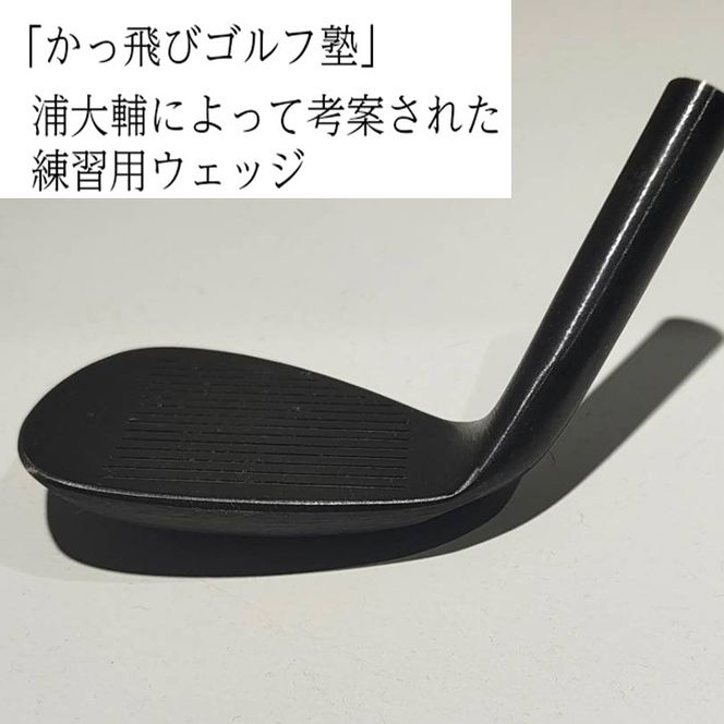 ゴルフウェッジ AIM Design 56°7バンス ( ガンブルー ) かっ飛びゴルフ塾 浦大輔 考案 ヘッドのみ ゴルフ ウェッジ