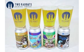 TWO RABBITS BREWING クラフトビール＜飲み比べ4種×12本セット＞【DN16W】（滋賀県　近江八幡市）