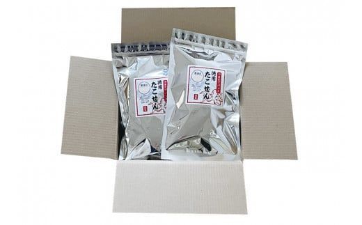 【定期便】訳あり 徳用無選別たこせん2kg 隔月3ヶ月定期便　せんべい おつまみ 海鮮 乾物 和菓子 H011-178