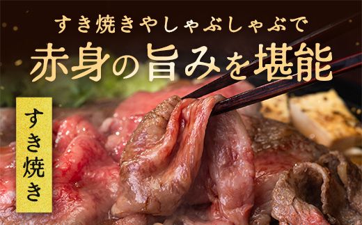 【4等級以上】【近江牛　ウデ】すき焼・しゃぶしゃぶ用【500ｇ】【BI02W】
