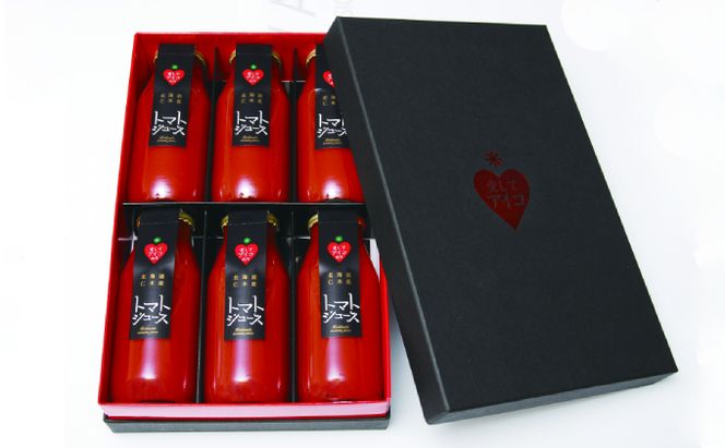 【愛してアイコ】ジュース 180ml×6本 セット 果汁飲料 野菜飲料 トマトジュース 野菜ジューストマト とまと ミニトマト [嶋田茂農園匠]