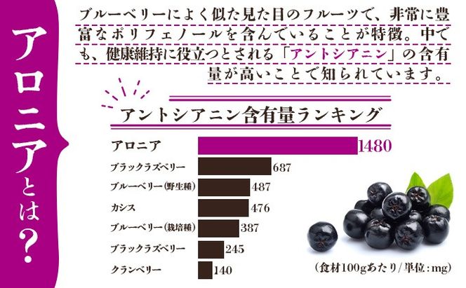 北海道伊達大滝産アロニアセットD