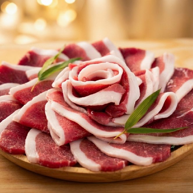 淡路産 猪肉スライス 1kg　　[ジビエ 猪 ぼたん鍋 小分け]