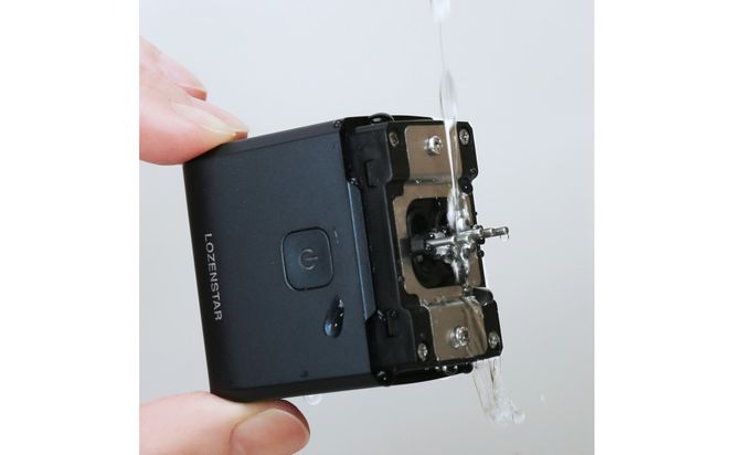 川崎市に本社工場を構える　理美容家電メーカー　ロゼンスターJPN　モバイルシェーバー5枚刃　SRM-506 141305_KT23