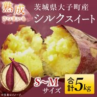 【先行予約】【10月中旬より順次発送予定】熟成さつまいも シルクスイート5kg｜茨城県 大子町 サツマイモ 芋 甘い ホクホク 野菜 数量限定 5キロ 旬（CH003）