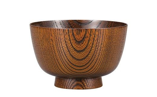 欅　切立汁椀　拭漆　3.8 山中漆器 伝統工芸 工芸品 木製 漆塗 国産 日本製 F6P-3287