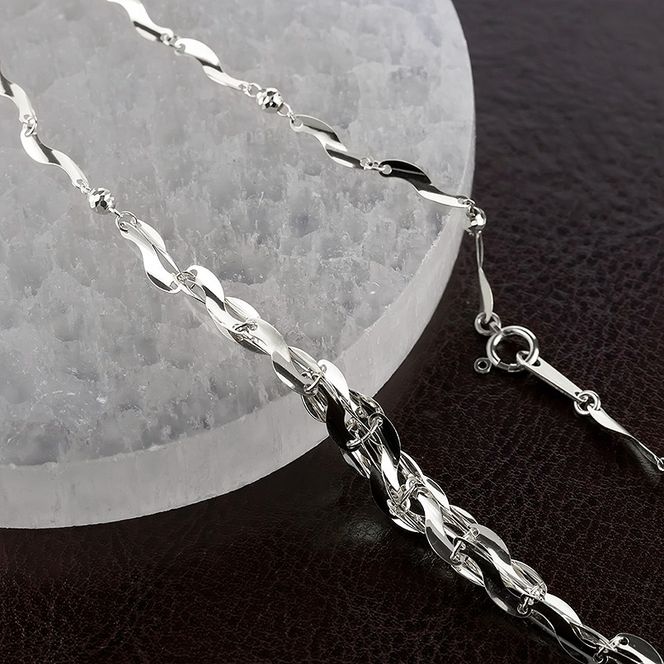 ネックレス 純プラチナ pt999 レディース チェーンだけ 45cm プラチナ チェーン 太め 幅広 金属アレルギー 対応 地金 チェーンのみ ジュエリー シンプル 人気 普段 使い 250523nm200pt999 SWAA344