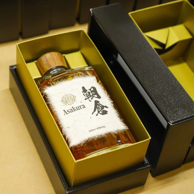 【朝倉市制施行20周年記念企画】篠崎酒造 シングルモルト・ジャパニーズウイスキー 「Shindo Experimental 02」700ml×朝倉 500ml 飲み比べ 2本セット