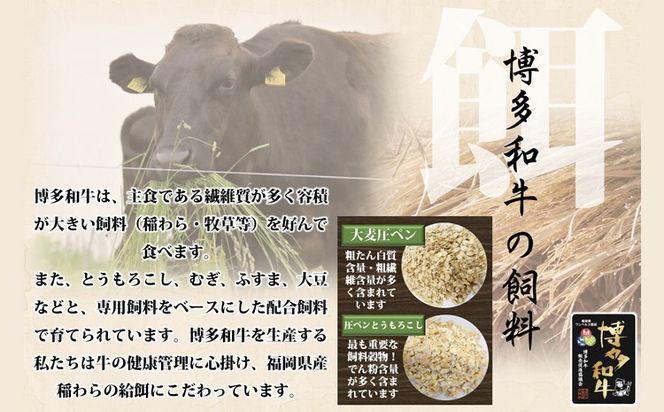 博多和牛肩ロース焼肉用・スライス各400g