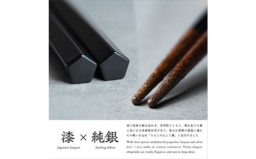 華正工房 うるしけんこう箸 食洗機対応 黒 (簡易包装) F6P-2843