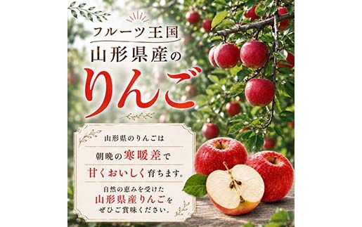 FYN6-431 《2026年先行予約》ご家庭用 山形県産 サンふじりんご 3kg 2026年11月下旬から順次発送 林檎 リンゴ 秋果実 冬果実 果物 くだもの フルーツ 訳あり 農業者 農家 支援 自宅 家庭 産地直送 山形県 西川町 月山
