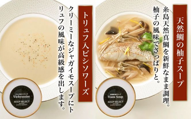 【全12回定期便】SoupSelect 2点セット 糸島市 / 糸島正キ スープ レトルト[AQA073] スープ soup スープセット 野菜スープ きのこ ヴィーガンスープ 惣菜