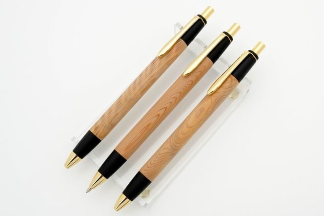 天然屋久杉無垢シャープペンシル・ストレートタイプ(0.5mm)1本 〈 ペン 文具 文房具 シャーペン 木軸 ギフト 贈答 プレゼント 工芸品〉 