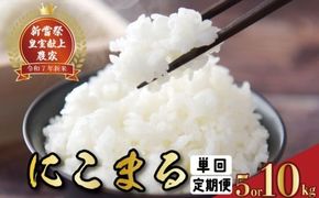 令和7年産 にこまる 白米 選べる 5kg 10kg 1回 4回 定期便 お米 精米 新米 ごはん ご飯 高知県産 弁当 おにぎり 料理 新嘗祭皇室献上米 令和7年 R7年 高知県安芸市 もちもち食感 美味しい 農家直送 先行予約 定期便 高級米 ブランド米 冷めても美味しい 炊き立て 食べ比べ 人気 おすすめ 贈答用 ギフト 安芸市 高知県