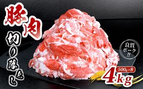 肉 豚 豚肉 切り落とし 細切れ 4kg 国産 豚バラ バラ モモ 肉 冷凍 小分け 選べる 容量 しゃぶしゃぶ 肉じゃが ごちそう 鉄板焼き やわらかい 美味しい おいしい 香川県 香川 丸亀 丸亀市