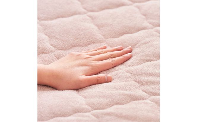 汗かいても安心　タオル地さらさら ベビーキッズ敷きパッド70*120ｃｍ【ライトベージュ】 ｜ 仙台市 子供用寝具 オーガニック 安全素材 ギフト 高品質 快適サポート 041009_HX006VC01