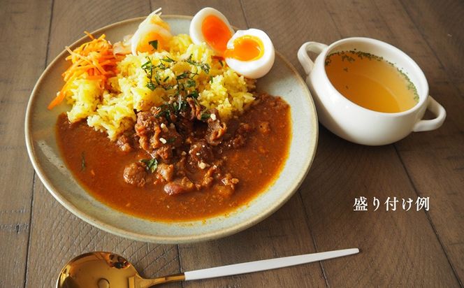 【腸活カレー】ボーンブロスのスパイスカレー＆ライスセット（各3袋）