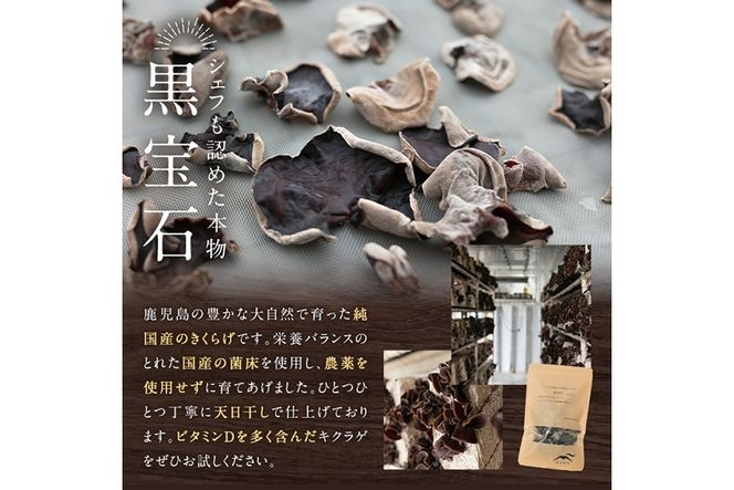 a745 国産乾燥きくらげ計60g(20g×3袋)【姶良のアグリM～】