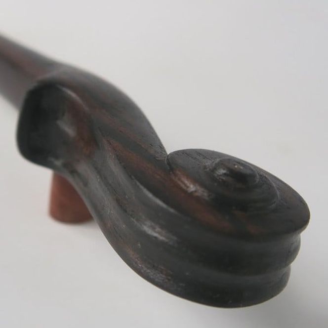 木製かんざし スクロール型 ［195S27］ 選べる 素材 ボコーテ 黒檀 木製 かんざし 緩みにくい 塗装不使用 固定型 飾り用 経年変化 耐久性 髪飾り 和風アクセサリー ヘアアクセ ヘアアクセサリー 愛知県 小牧市 送料無料