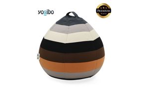 Yogibo Drop Rainbow Premium（ヨギボー ドロップ レインボー プレミアム）＜ナチュラル＞-[G778-3]