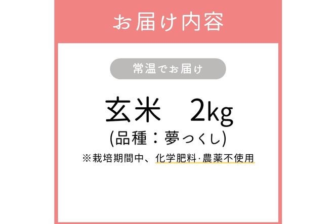 【A5-637】【令和8年産】看護師がミネラルで育てたお米〈祝-IWAI-〉玄米2kg