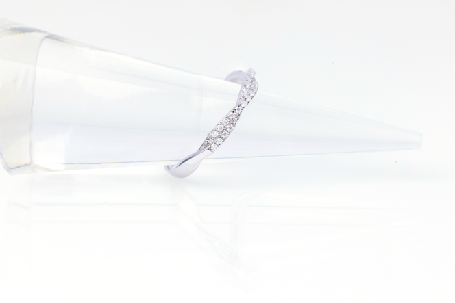 ダイヤモンド リング リップル 0.3ct プラチナ 指輪 リング ジュエリー ダイヤ PT 山梨 H-2630PT SWCI002-pt