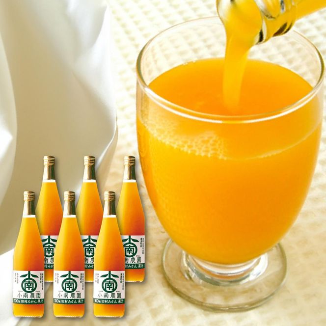 AY6006_田村みかんジュース 720ml × 6本セット