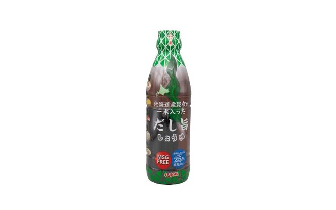 伊賀越　北海道産昆布が一本入っただし旨しょうゆ　480ml x 4本 vaio0001