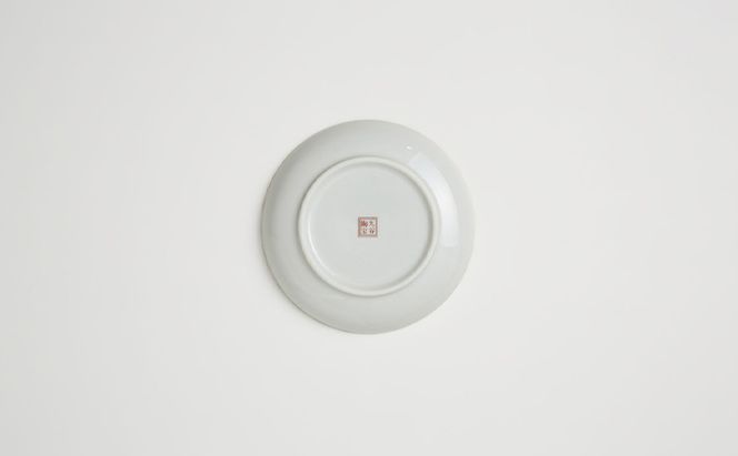 九谷焼 4.5号皿揃・時代絵（5枚セット）a01 民芸品 工芸品 お皿 豆皿 