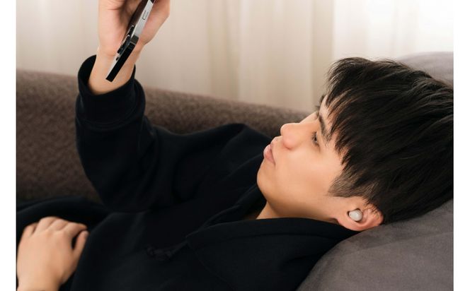 極小ワイヤレスイヤホン final ZE500 for ASMR 【DARK GRAY】 入眠 / リラックス / ラジオ / VR / バイノーラル / ASMR / 360オーディオ 141305_DC54VC01