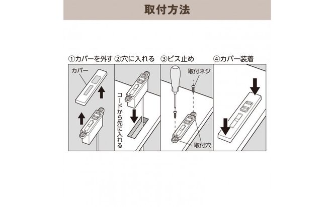 家具用コンセントUSB　FO-RUC112T(BR) 272183_AZ279