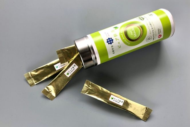 手軽に有機「凍結乾燥香り抹茶スティック」(1.5g×10本×2缶)〈有機 オーガニック 無農薬 宇治抹茶 抹茶 お茶 茶 緑茶 凍結乾燥 ステイック 飲料〉 本格 本物 