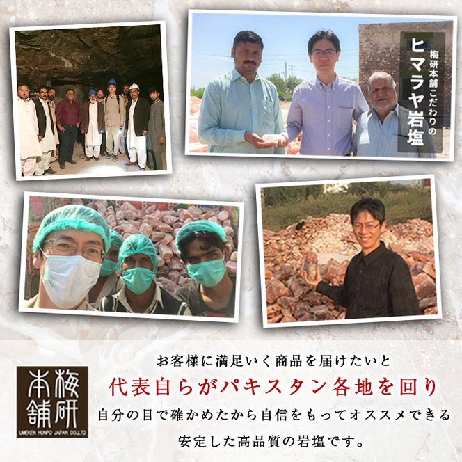 クレールソルト(あら塩・1kg) クリスタルソルト 岩塩 塩 食塩 調味料 ミネラル 小粒塩 熱中症対策【梅研本舗ジャパン】akn047-04