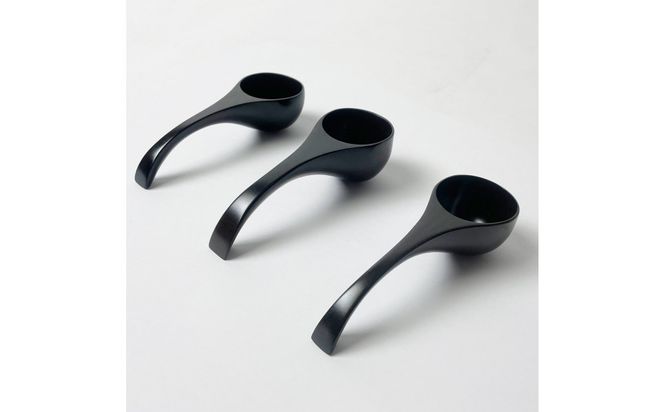 黒柿　真黒　コーヒーメジャー　漆塗り 322032_BG021