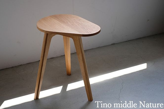 〈選べる〉coffee table Tino Middle（コーヒーテーブル　ティノ　ミドル） Nature (ナチュール) / Cheri (チェリ) 　※北海道・沖縄・離島への配送不可 ｜ 木製 ミニ テーブル 手作り 小ぶり 愛知県 幸田町 送料無料